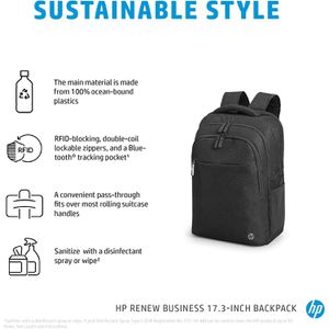 Produktbild für Laptop-Rucksack HP Renew Business, 3E2U5UT schwarz