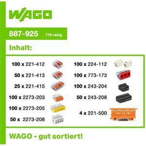 Produktbild für Verbindungsklemme Wago 887-925, L-Boxx, Set