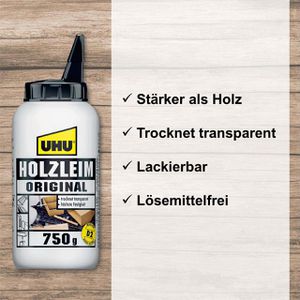 Produktbild für Holzleim UHU Original, D2, 750g