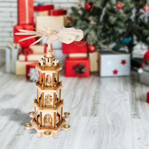 Produktbild für Weihnachtspyramide BRUBAKER klassisch