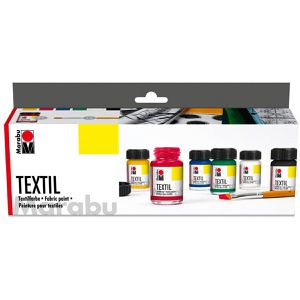 Produktbild für Stoffmalfarben Marabu Textil Starter Set