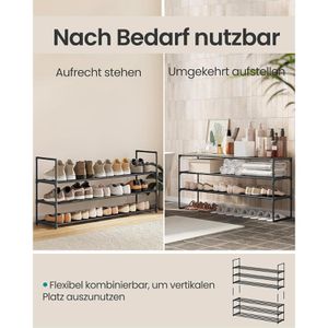 Produktbild für Schuhregal Songmics LSA033B01, aus Metall