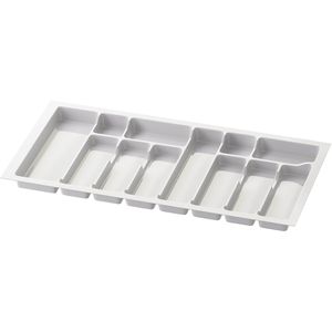 Besteckkasten Sossai Divio, weiß, aus Kunststoff