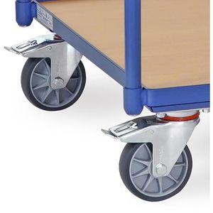 Produktbild für Tischwagen Fetra 2744, aus Metall &amp; Holz