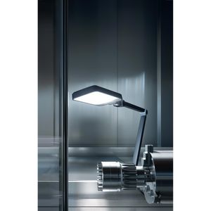 Produktbild für Schreibtischlampe Waldmann ROCIA.Planar, schwarz, LED
