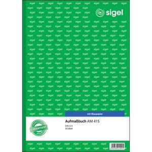 Produktbild für Aufmaßbuch Sigel AM415, A4