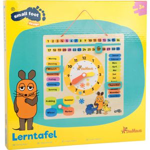 Produktbild für Lernspielzeug small-foot Die Maus - Lernuhr mit Kalender