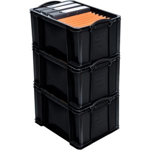 Produktbild für Aufbewahrungsbox Really-Useful-Box 48BK, 48L