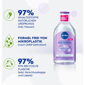 Produktbild für Mizellenwasser Nivea Beruhigend, parfümfrei
