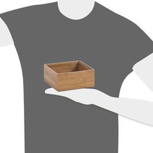 Produktbild für Holzkiste Zeller 13330 Ordnungsbox, Bambus