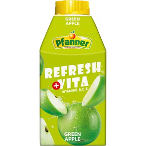 Produktbild für Saft Pfanner Refresh + Vita, Green Apple