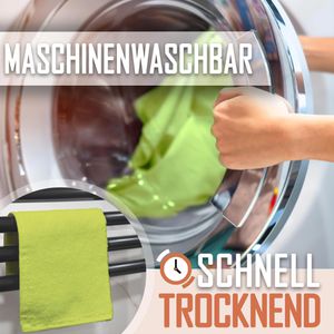 Produktbild für Waschlappen NatureMark Seiflappen, apfelgrün, 30 x 30 cm