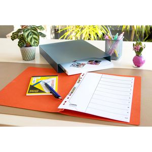 Produktbild für Heftbox Idena 225164, aus Kunststoff, A4