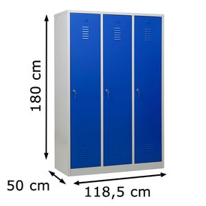 Produktbild für Spind G-Office WRC/3.18120, blau