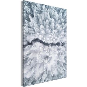 Produktbild für Wandbild Artgeist Verschneiter Wald