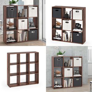 Produktbild für Bücherregal Vicco Nove, dunkelbraun