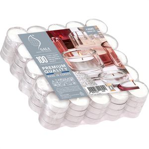 Teelichter Gala 030124012, weiß