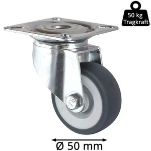 Produktbild für Apparaterolle CASCOO Serie P2T2, mit Anschraubplatte