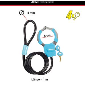 Produktbild für Fahrradschloss Master-Lock 8275EURDPROBLU