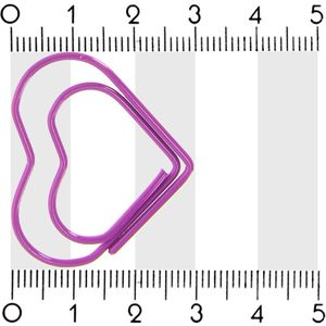 Produktbild für Büroklammern Rico-Design Herzklips, 30mm