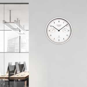 Produktbild für Wanduhr Falkenberg&amp;Söhne Kunststoff, analog, Funkuhr