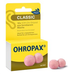Ohrstöpsel OHROPAX Classic, SNR 21 dB