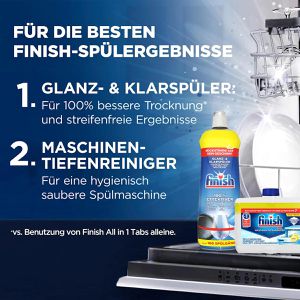 Produktbild für Klarspüler finish Calgonit XL, Glanz- und Klarspüler, Citrus
