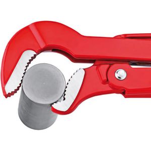 Produktbild für Rohrzange Knipex 83 30 010, Eckrohrzange S-Maul