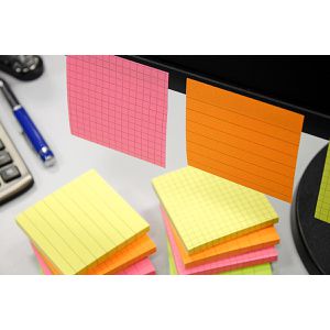 Produktbild für Haftnotizen Info Brilliant Sticky Notes, gelb