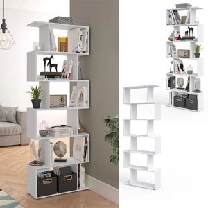 Produktbild für Bücherregal Vicco Levio, weiß