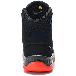 Produktbild für Sicherheitsschuhe ELTEN Maddox black-red Mid, ESD, S3S
