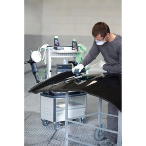 Produktbild für Exzenterschleifer Festool LEX 3 77/2,5, Druckluft