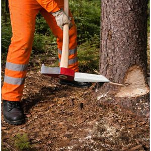 Produktbild für Fällkeil Bison 11-07-900000, silber aus Aluminium