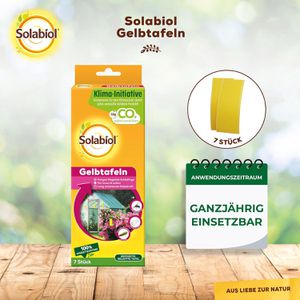 Produktbild für Gelbtafeln Solabiol 3427491, 7,5 x 20 cm, zum Hängen
