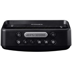 Produktbild für Radiowecker Lenco CR-28BK