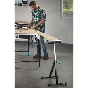 Produktbild für Rollenbock Wolfcraft 6119973, mit Rollenauflage