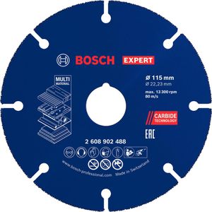Produktbild für Trennscheibe Bosch Expert Multi Material Carbide, 2608902488