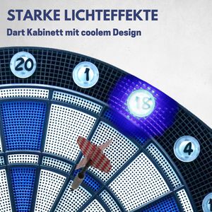 Produktbild für Dartscheibe Best-Sporting Cambridge Kabinett, elektronisch