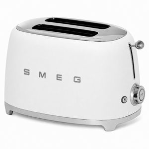 Toaster Smeg TSF01WHMEU 50er Retro Style, mit 6 Röststufen