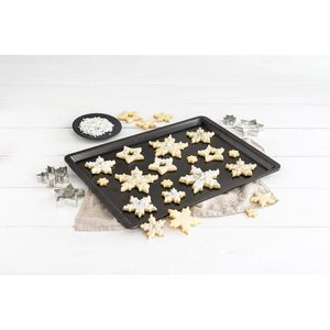Produktbild für Backblech Zenker Black Metallic Plätzchenblech, aus Stahlblech