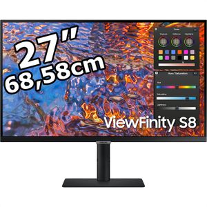 Monitor Samsung ViewFinity S8, S27B800PXP, 27 Zoll