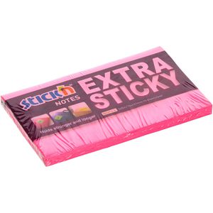 Produktbild für Haftnotizen Stickn Extra Sticky Notes, neonpink