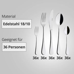 Produktbild für Besteck-Set Esmeyer Celine, Besteckkasten, Edelstahl 18/10