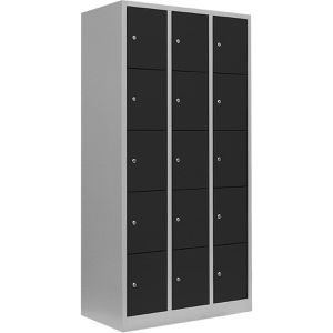 Schließfachschrank Lüllmann 520538, anthrazit