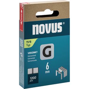 Tackerklammern Novus-Tools 11/6, 6mm