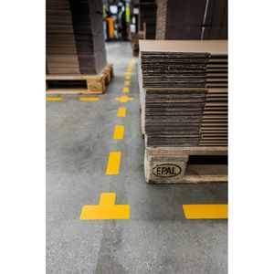 Produktbild für Bodenmarkierung Durable 170204 L-Form gelb