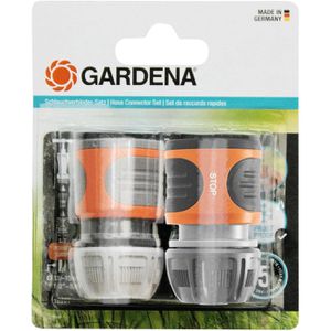 Produktbild für Schlauchverbinder Gardena 18279-20, Wasserstop, 2-teilig