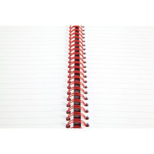 Produktbild für Collegeblock Oxford 400047655, Black n Red, A5