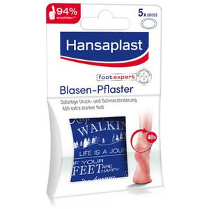 Produktbild für Pflaster Hansaplast Blasen-Pflaster, 5 Strips