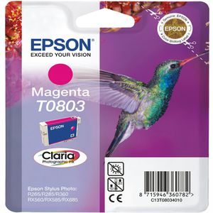 Tinte Epson T0803 Kolibri, magenta